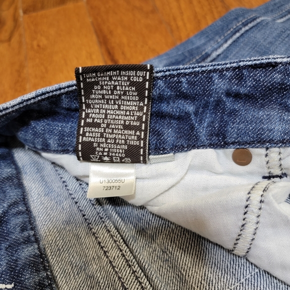 7 For All Mankind Size 29 'A' Pocket Flare Leg Jeans Women's - Picture 11 of 11